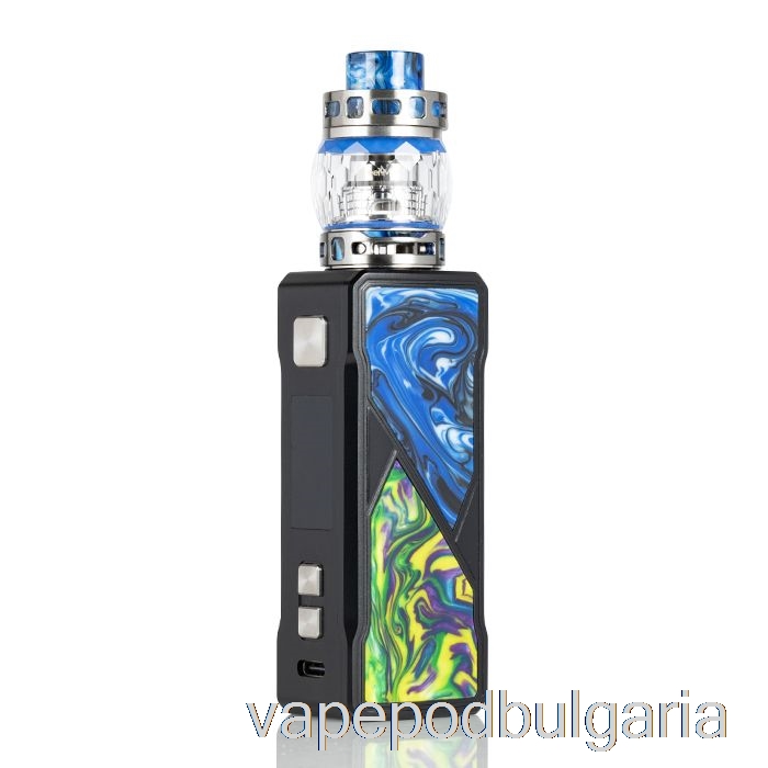 Vape 10000 Дръпки Freemax Maxus 100w Starter Kit Blue / Green